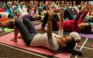10e yoga conference met Brigitte Longueville