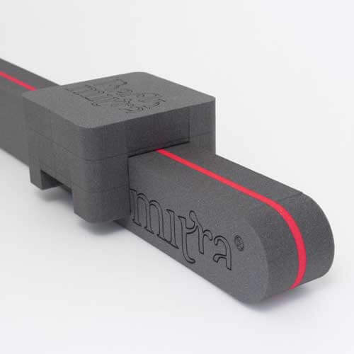 BackMitra Gris-Rojo + Almohada Gris